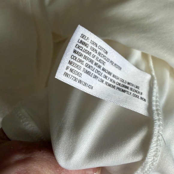 art class 100% cotton White Button-Front Spaghetti Strap Dress - Picture 8 of 9